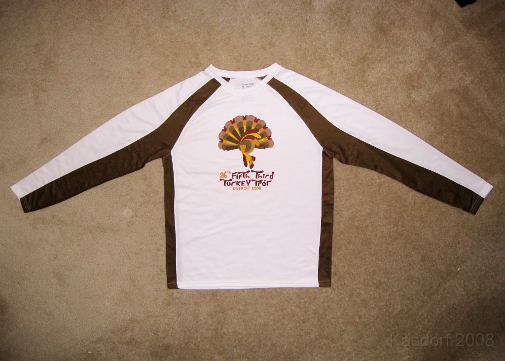 Detroit Turkey Trot 2008 10K 0665.jpg - The official Detroit Turkey Trot 2008 Technical Shirt.